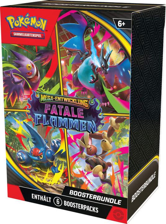 Pokémon Fatale Flammen Booster Bundle DE (Deutsch, Bundle)