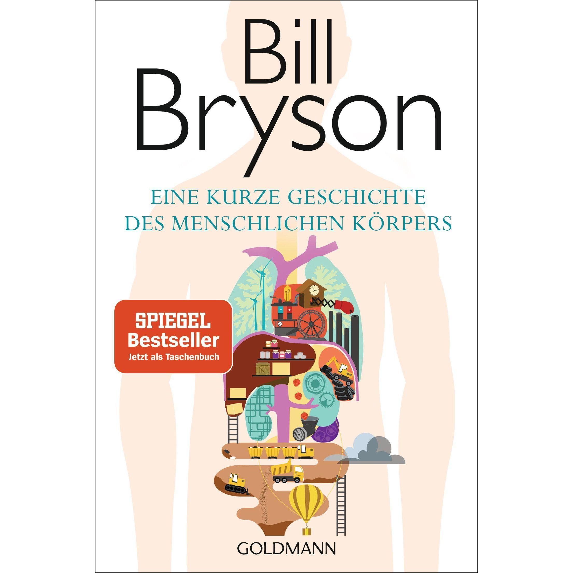 Eine kurze Geschichte des menschlichen Körpers, Sachbücher von Bill Bryson