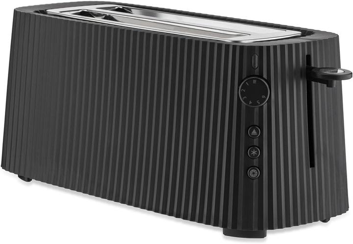 Produktbild Alessi Plissé Langer Toaster mit Brötchenaufsatz