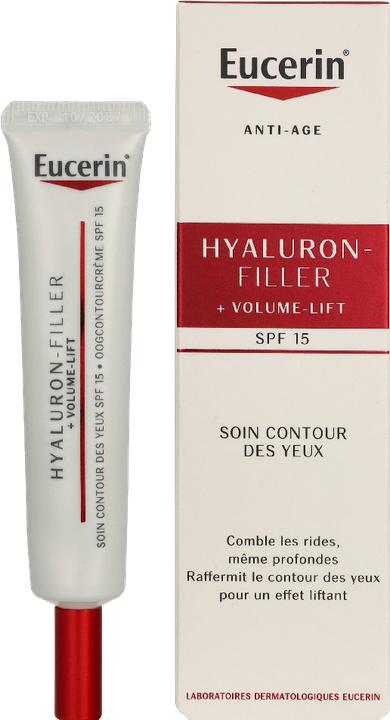 Actual product image Eucerin Hyaluron filler + volume lift (Eye Care Cream, Day, 15 ml)