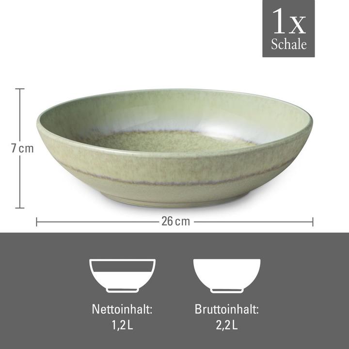 Produktbild Like. by Villeroy & Boch Schale Perlemor Alga (26.10 cm, 1.28 l, 1x)