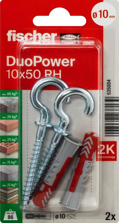 Image du produit Fischer DuoPower 10x50 RH K (2 pcs)