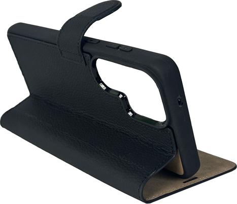 Produktbild Mike Galeli Book-Cover Echtleder Marc black (Samsung Galaxy S26 Ultra)