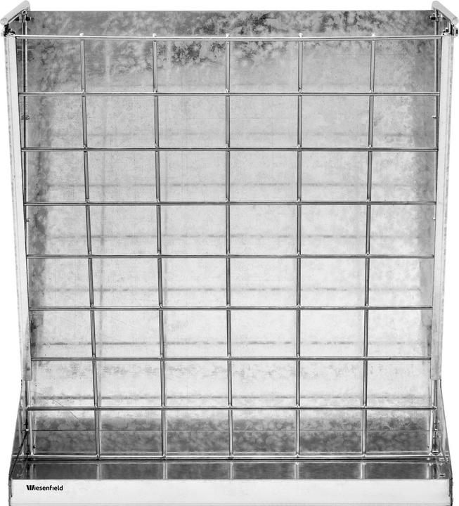 Produktbild Wiesenfield Heuraufe Futterraufe Viereckraufe Schafe Ziegen verzinktes Stahlblech