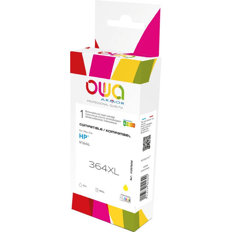 Armor OWA, Druckerpatrone, K12575OW - Kompatibel - Tinte auf Pigmentbasis - Gelb - HP - Einzelpackung - Pho (Y)