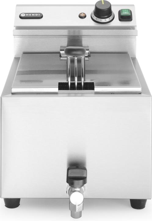 Image du produit Hendi Friteuse Profi Line avec robinet de vidange 8 l 230V-3500W