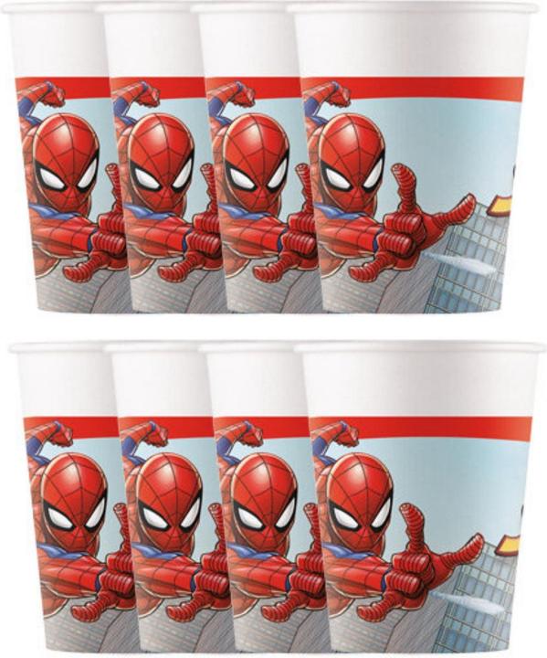 Immagine prodotto Spiderman Bicchiere di carta ml (8 x)