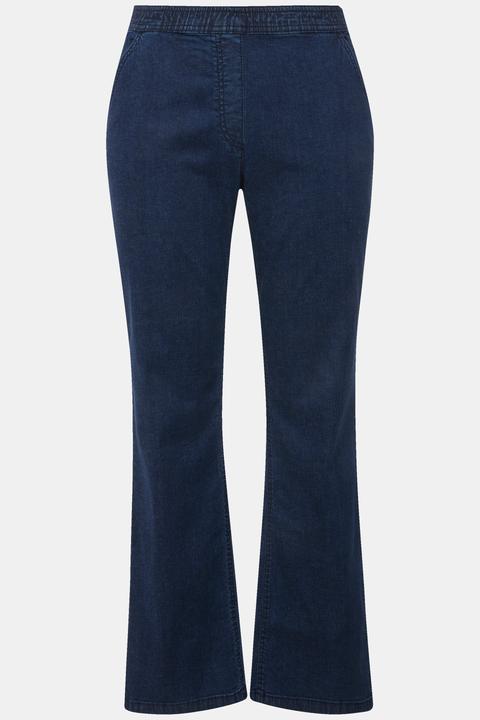 Produktbild Ulla Popken Jeans Mandy, gerades Bein, Elastikbund (58)