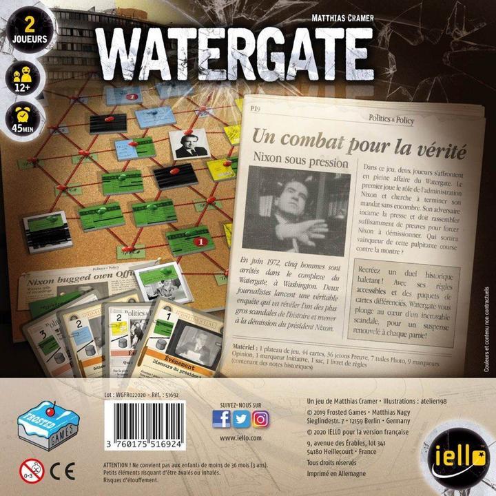 Immagine prodotto Iello Watergate (Francese)