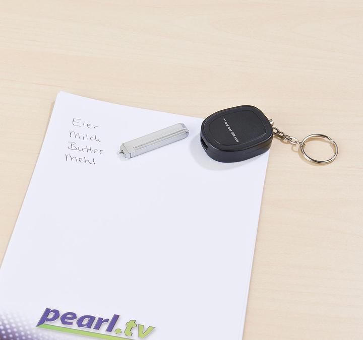 Actual product image VisorTech Set of 2 car key design personal alarm