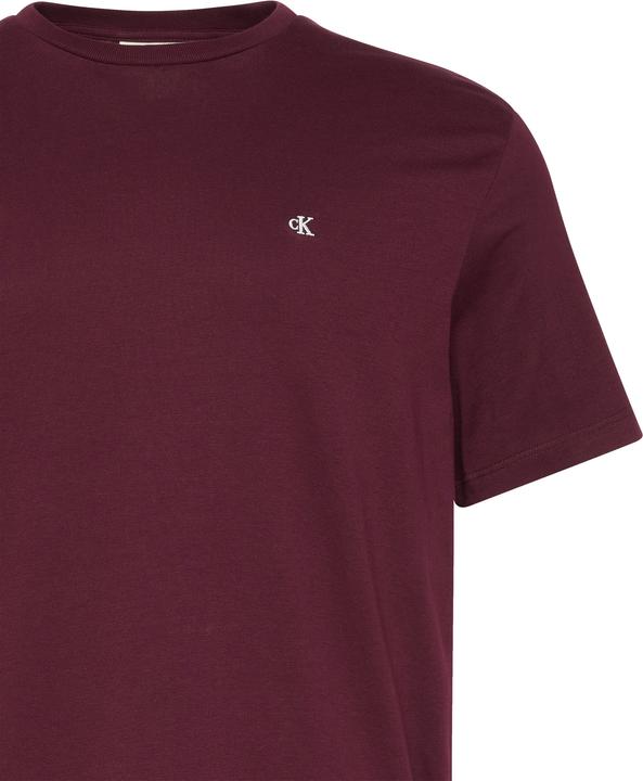 Actual product image Calvin Klein Jeans Ss Smooth Cttn Solid Crewnk Tee (L)