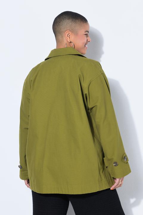 Actual product image Studio Untold Trench-Jacke, oversized, Revers, 2 Taschen (54, 56)