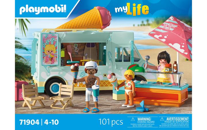 Produktbild Playmobil Ice Cream Truck mit Surfshop (71904, Playmobil My Life)