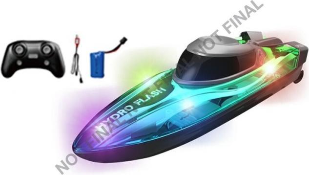 Dickie RC Hydro Flash Speed Boat, RTR