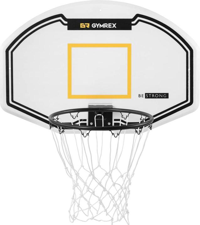 Immagine prodotto Gymrex Basketballbrett mit Korb 91x61 cm wetterfest Basketballring Ø 42,5 cm Korbanlage