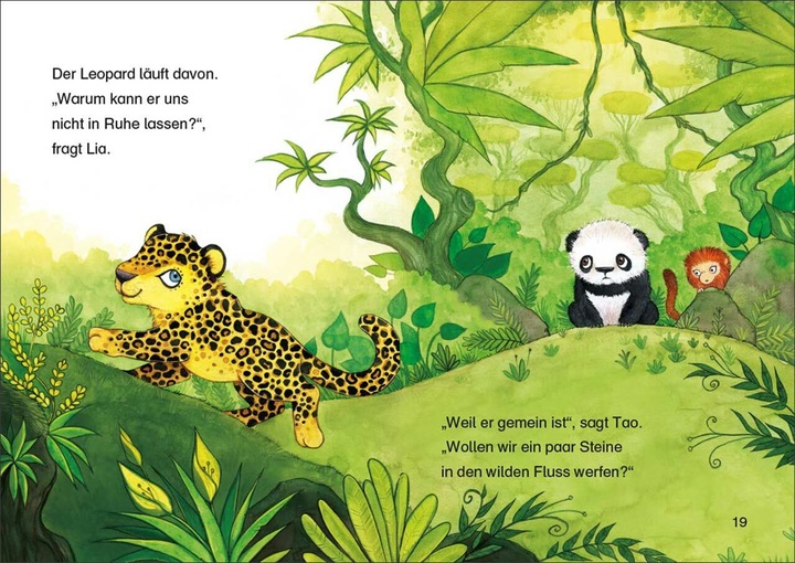 Produktbild Leselöwen 1. Klasse - Ein Panda in der Dschungelschule (Deutsch, Katja, Richert, 2020)