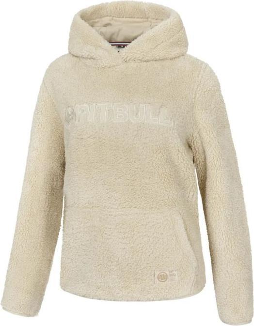 Pit Bull West Coast Beige women's hoodie Pit Bull Aragona WMN - 12301226000 (XL)