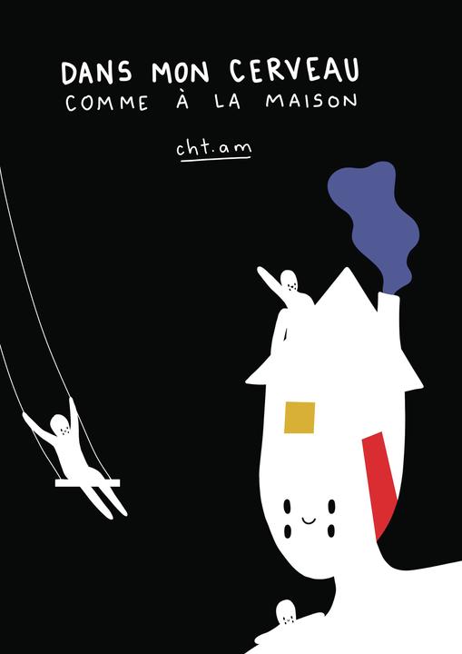 Immagine prodotto Dans mon cerveau comme à la maison (Francese, Cht.am, 2024)