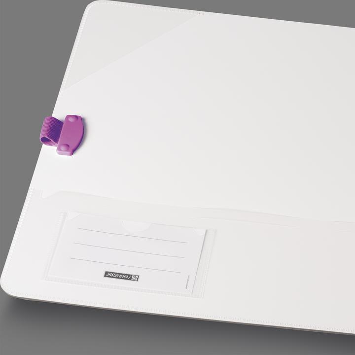 Produktbild Brunnen WAVE Ordner purple Kunststoff 7,0 cm DIN A4 (A4, 70 mm, 1 Stk.)