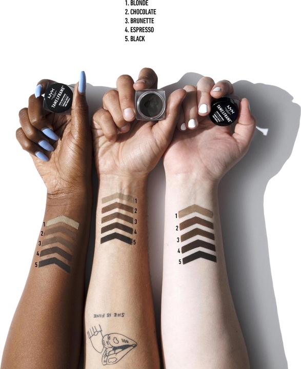 Actual product image NYX Professional Make-Up Tame and Frame (Espresso)