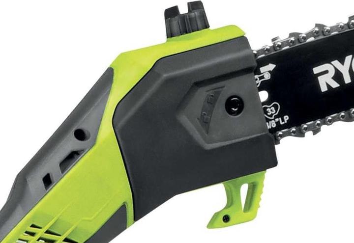 Actual product image Ryobi RPP182020 18 V ONE+ cordless pole pruner blade length 20 cm (Battery chain saw)