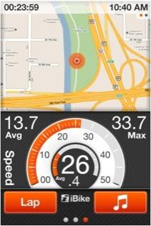 Actual product image IBike GPS+ Bike Computer