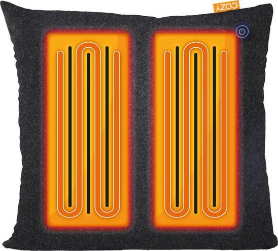 Productafbeelding Bodi-Tek Verwarmingskussen Una op batterijen, blauw