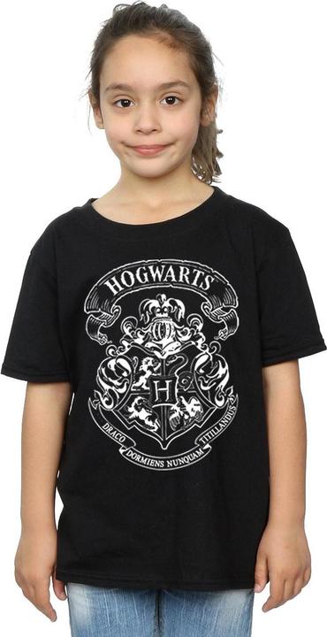 Produktbild Mädchen Hogwarts Wappen TShirt aus Baumwolle (152, 158)