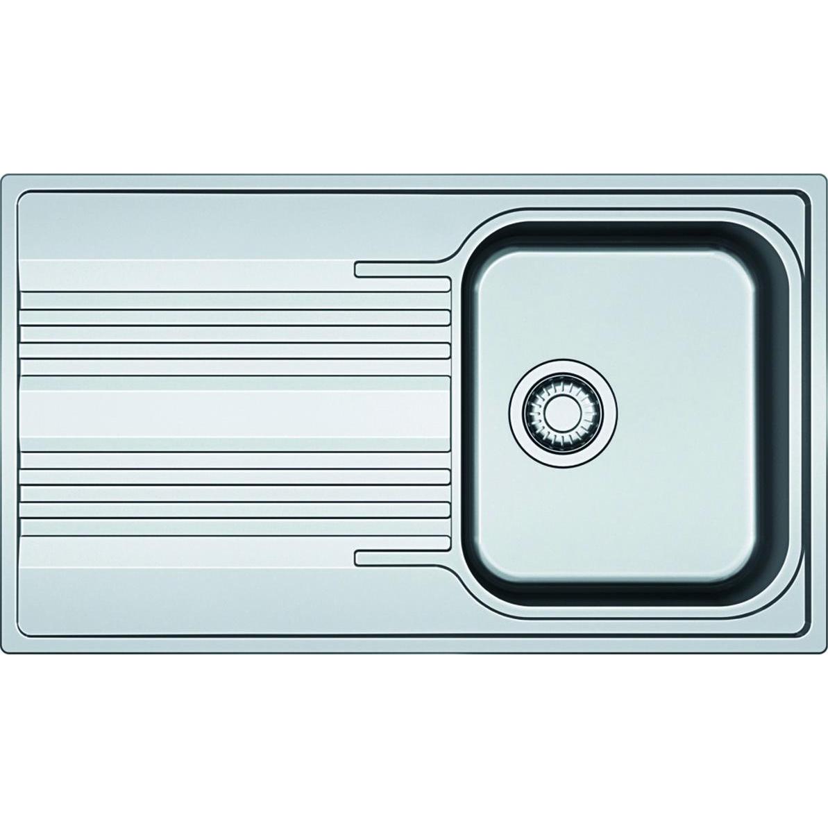 Franke, Spülbecken, Einlegespülen Smart Srx 611 86 (Aufsatzspülbecken, 86 cm, 50 cm)