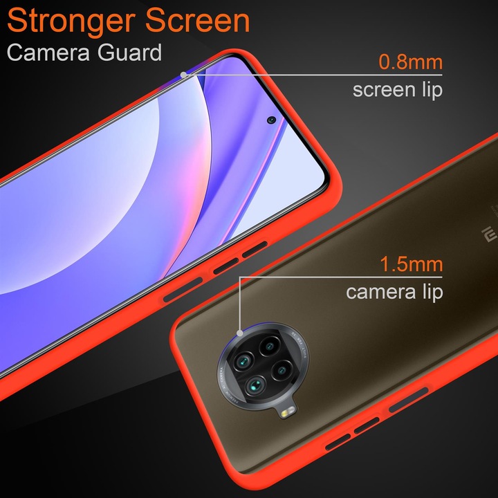 Produktbild Cadorabo Hybrid Matt Cover (Xiaomi Mi 10T Lite)