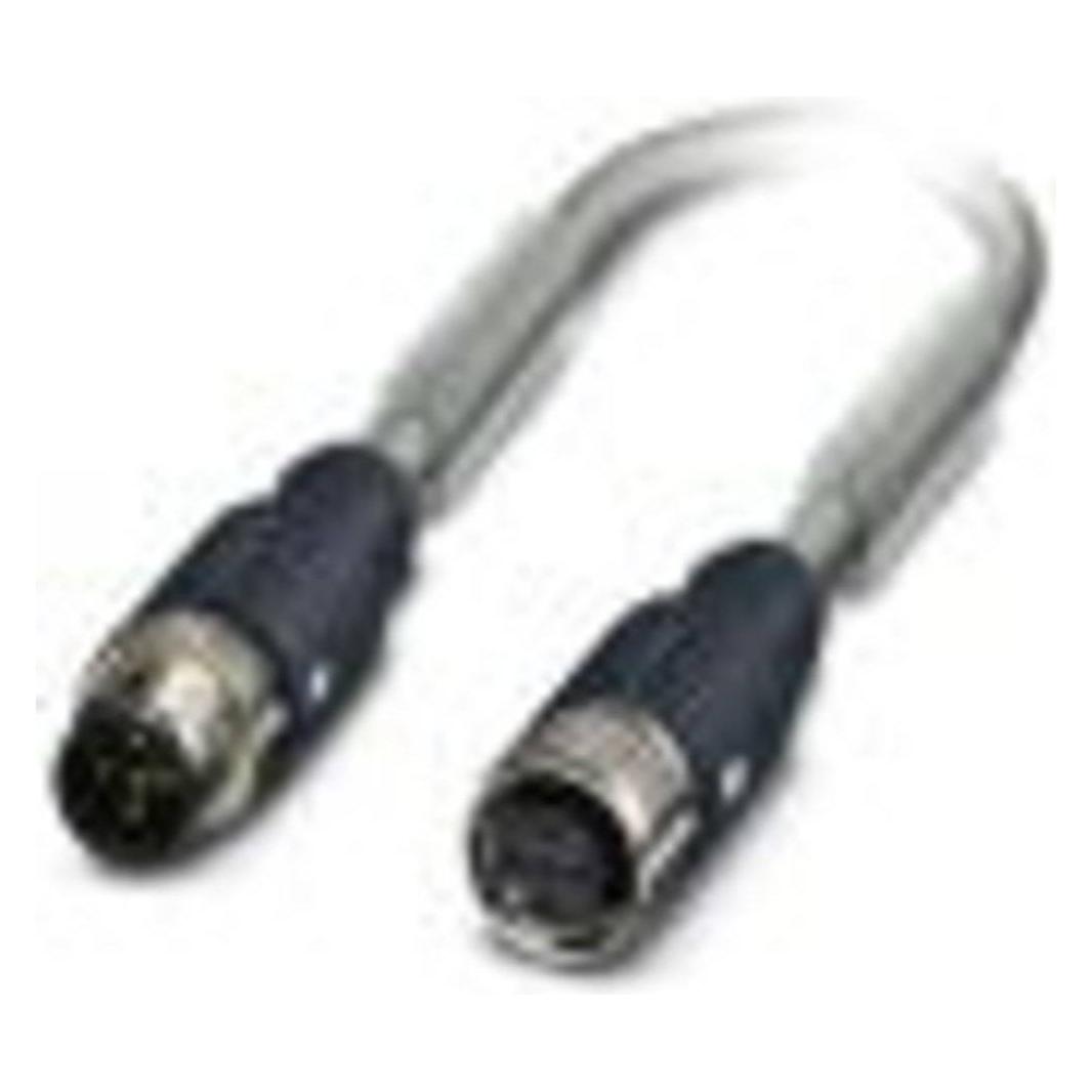 Phoenix Contact Grigio 1419053 Cavo Di Collegamento Sensore/Attuatore 5 M Numero Di Poli: 5 1 Pz., Cavo + Spina Elettrica,
