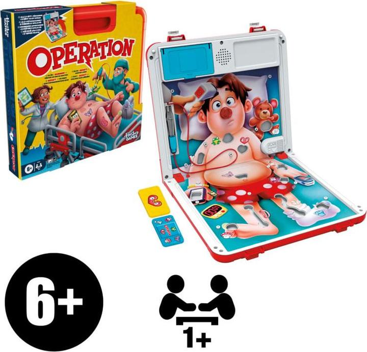 Actual product image Hasbro Operation (German, 2 - 4 Players)
