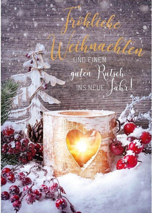 ABC Weihnachtskarten-Set A6, 5 Stück (5 pz.)