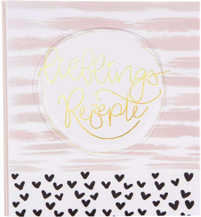 Image du produit Goldbuch Carnet de notes pour recettes Recettes préférées 21 x 22 cm (21 x 22 cm, À rayures, Couverture rigide)