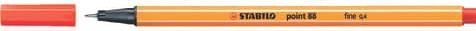 Actual product image STABILO point 88 Fineliner (Carmine, 1 x)