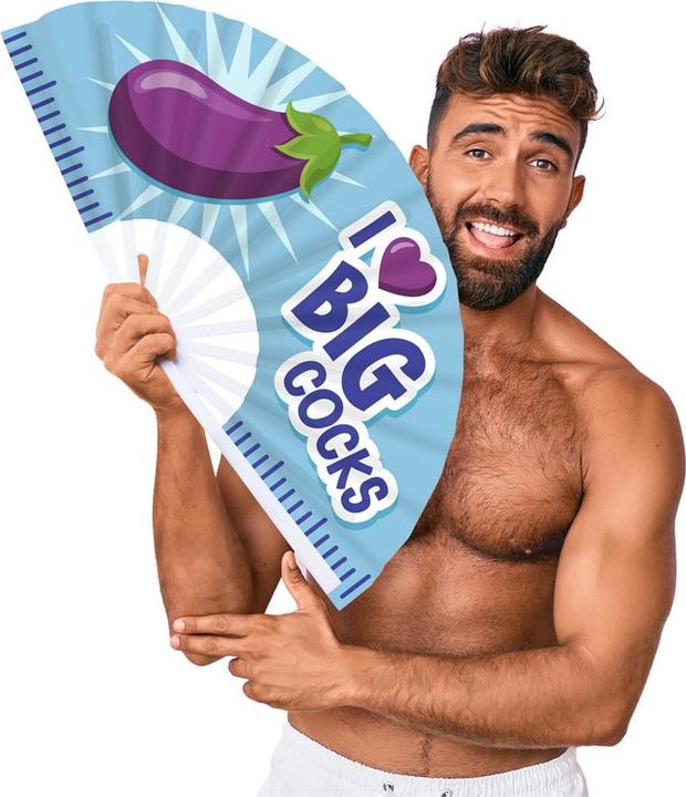 Immagine prodotto M Proud Fächer "I LOVE BIG COCKS" (Altra)