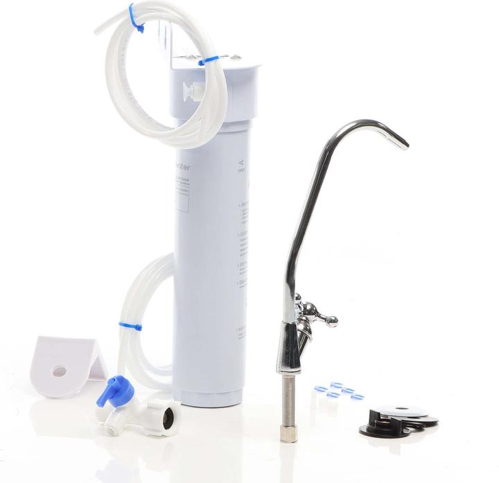 Produktbild Naturewater NW-1-GAC 1 Stufen Untertisch Wasserfilter Wasserhahn 5µ Aktivkohle