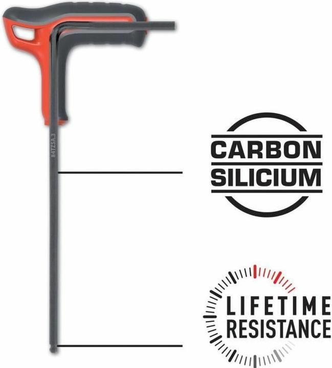 Actual product image Facom Hexagon socket screwdriver set with T-handle