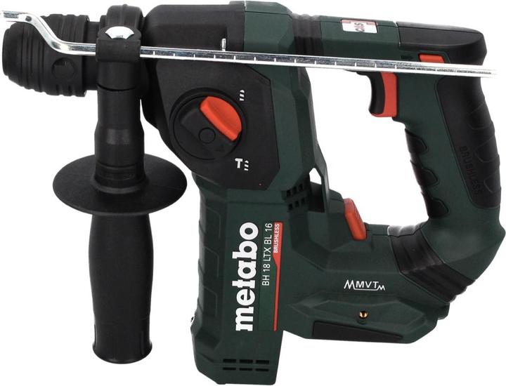 Produktbild Metabo BH 18 LTX BL 16 Akku Bohrhammer 18 V 1.3 J SDS-plus Brushless + 1x Akku 5,5 Ah + MetaBOX - oh