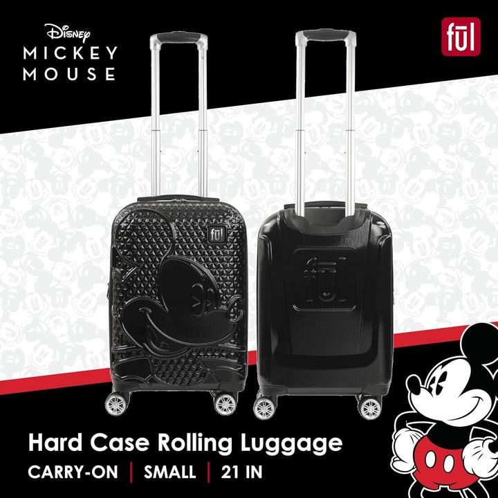 Actual product image Ful Mickey Mouse Textured Hardside Luggage