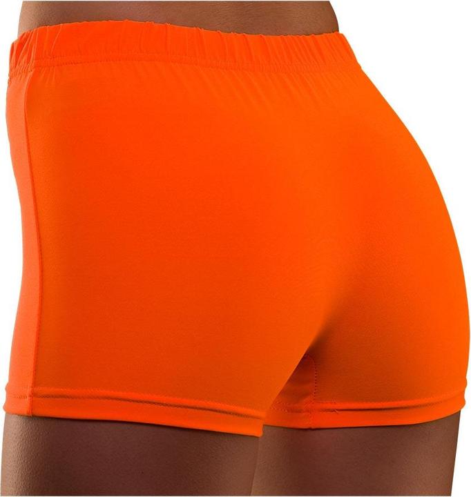 Wicked Costumes 80er Neon Hot Pants Shorts in Neon Orange (S)