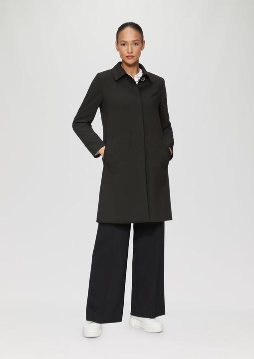 Immagine prodotto S.Oliver Outdoor-Mantel Leicht wärmender Mantel mit halber Knopfleiste