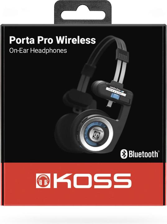 Immagine prodotto Koss Cuffie Porta Pro Wireless 2.0 (Nessuna soppressione del rumore, 20 h, Senza fili, Cablato)
