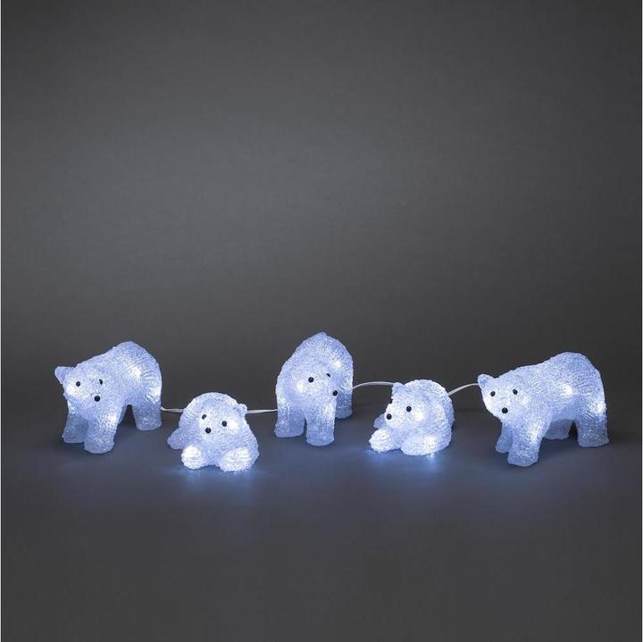 Image du produit Konstsmide Figure LED ours polaires 5 x 8 LED