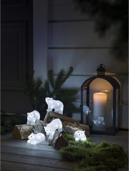 Immagine prodotto Konstsmide Figura LED orsi polari 5 x 8 LED