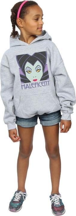 Produktbild Disney Maleficent Cropped Head Kapuzenpullover Mädchen (116)