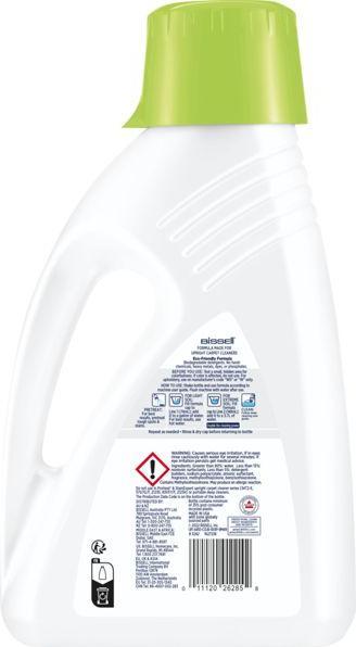 Image du produit Bissell Solution de nettoyage de tapis Upright Natural Wash and Refresh Pet 1500 ml
