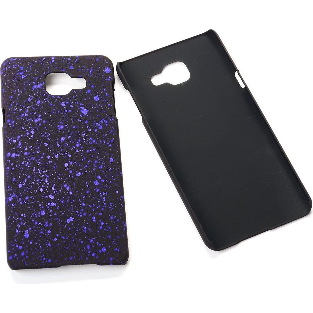 König Design Handy Hülle Schutz Case Bumper Etuis für Samsung Galaxy A7 2016 3D Sterne Lila (Samsung Galaxy A7 (2016)), ...