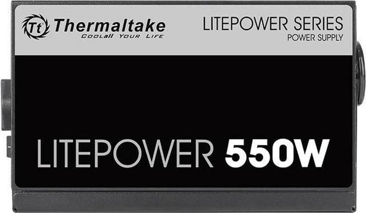 Produktbild Thermaltake Power supply Litepower II Juodas 550W PS-LTP-0550NPCNEU-2 (Active, 120 mm) (550 W)