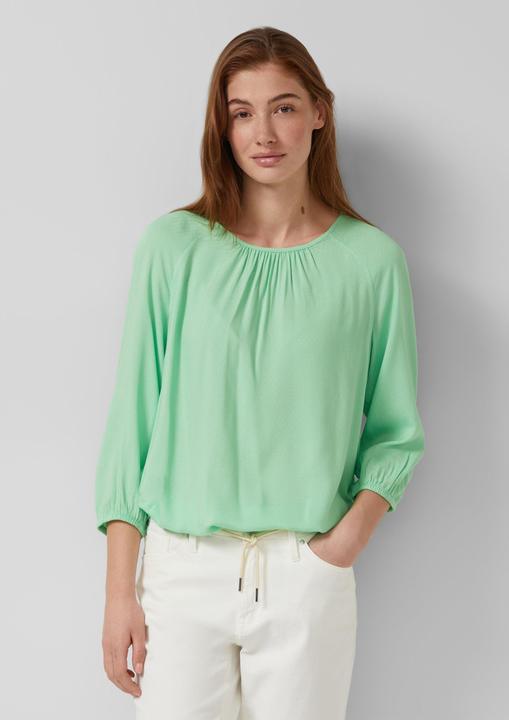 Immagine prodotto s.Oliver Bluse Strukturierte Viskose-Bluse mit Raff-Details (40)